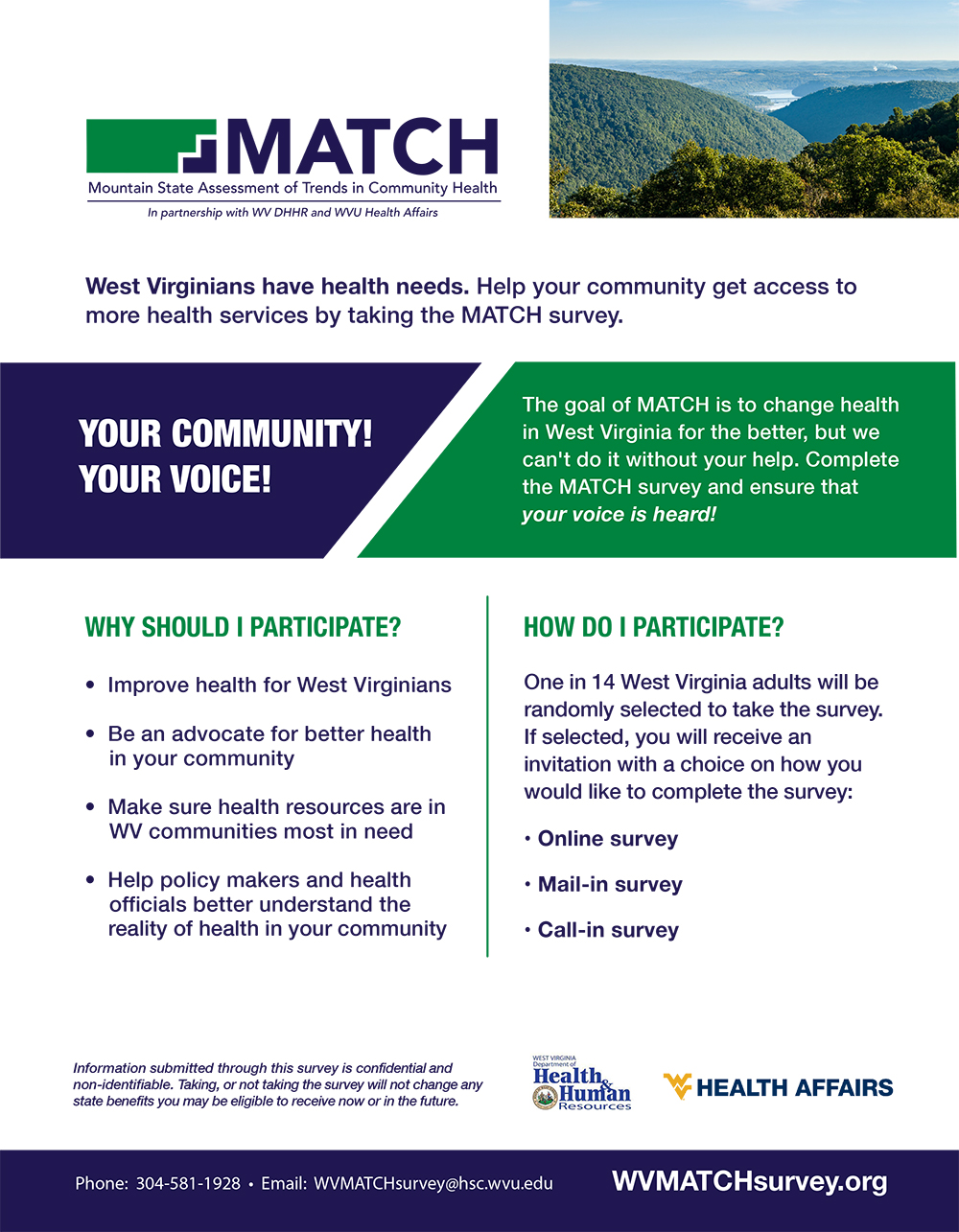 Frequently Asked Questions – MATCH – Mountain State Health Assessment of Trends in Community Health